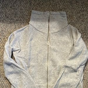 Jcrew full zip sweatshirt